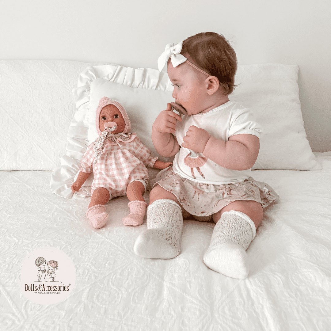 Handcrafted Baby Doll Alex Pompon by Nines d&