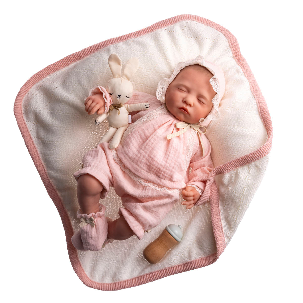 Reborn Doll | Weighted & Hand Painted Soft Vinyl | Limited Edition | Sofia | Pink
