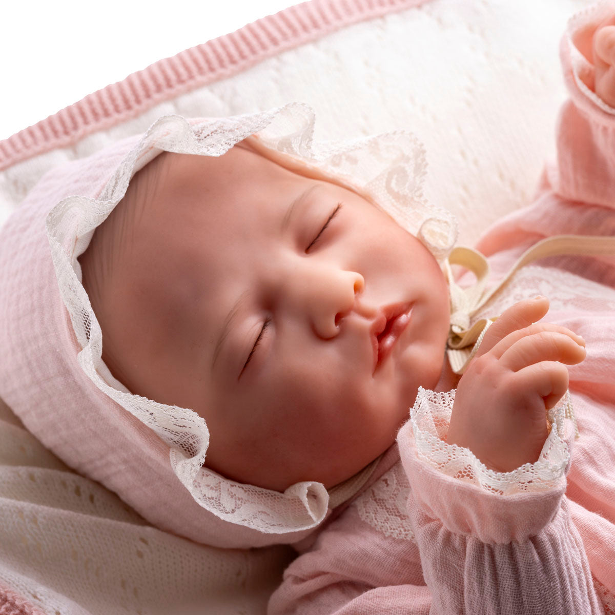 Reborn Doll | Weighted & Hand Painted Soft Vinyl | Limited Edition | Sofia | Pink