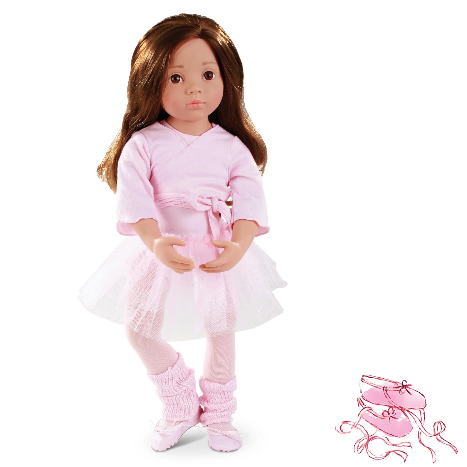 Götz Handcrafted Doll - Happy Kidz Girl Sophie at the Ballet