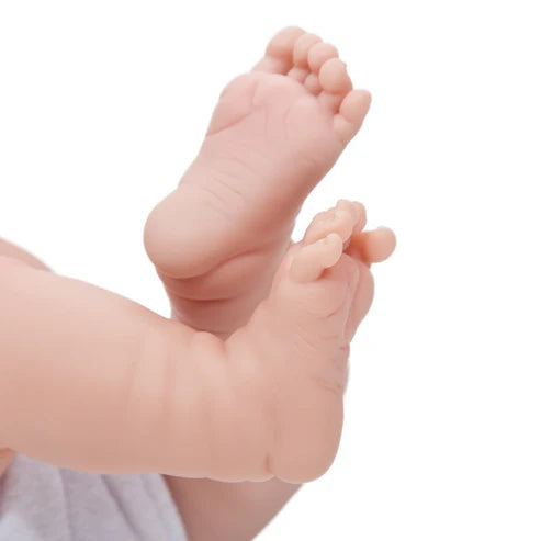 Original Handcrafted in Spain La Newborn Boutique Real Boy Baby Doll-Blue Outfit 9 Pcs Set