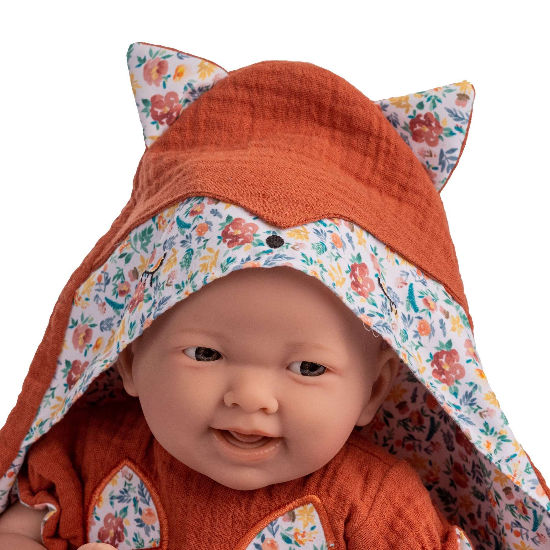 Soft Body La Newborn in Nature Themed Outfit w/ Accessories - Dolls and Accessories