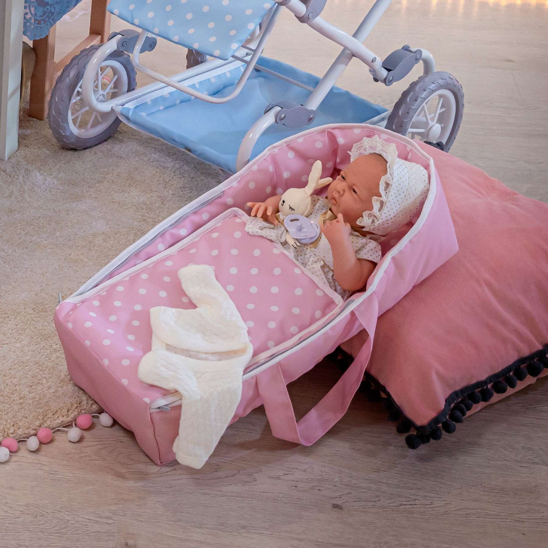 Soft Body La Newborn in Deluxe Royal Themed Outfit w/ Accessories - Dolls and Accessories
