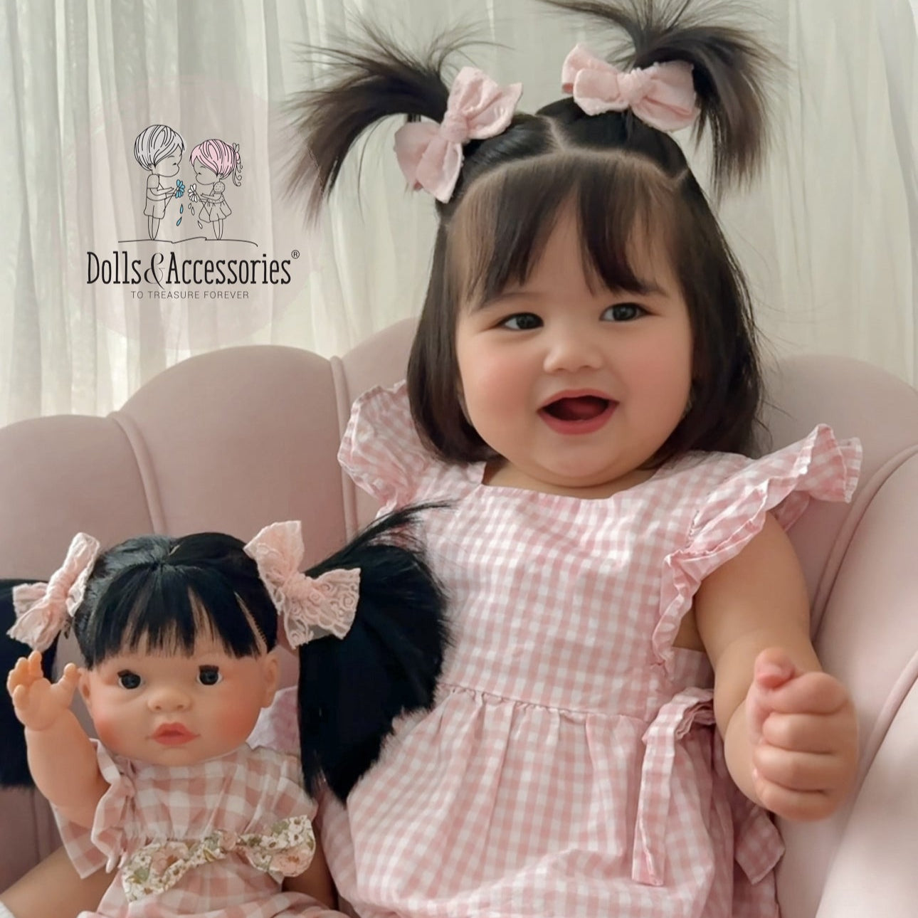 Handmade Collectible Joy Collection Sakura Baby Doll by Nines D&