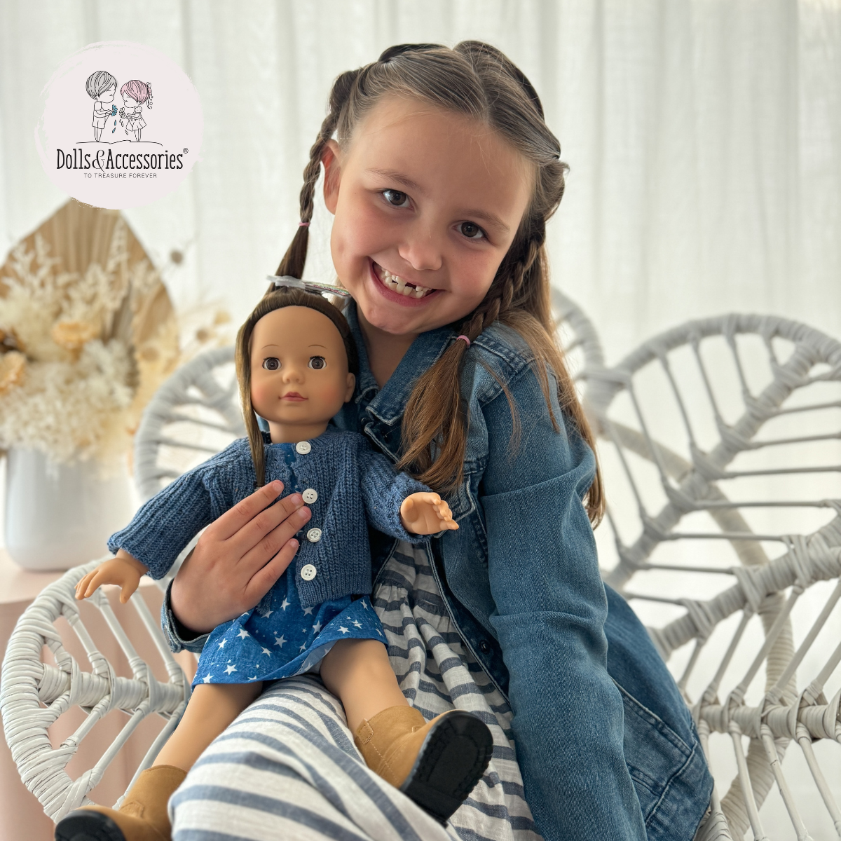 Götz Precious Day Girl Doll Elisabeth - Stars