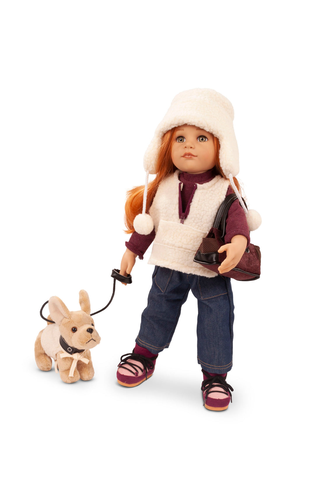 Hannah and her dog - Dolls and Accessories