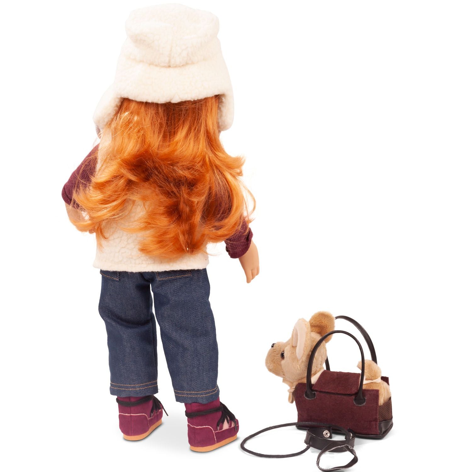 Hannah and her dog - Dolls and Accessories