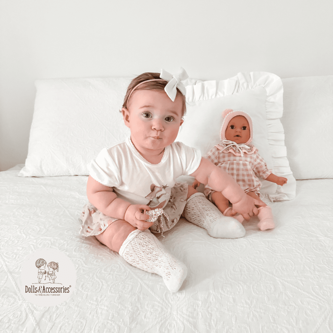 Handcrafted Baby Doll Alex Pompon by Nines d&