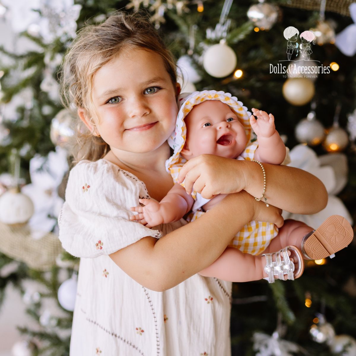 Original Handcrafted in Spain Lola Baby Doll - Lemon Twist