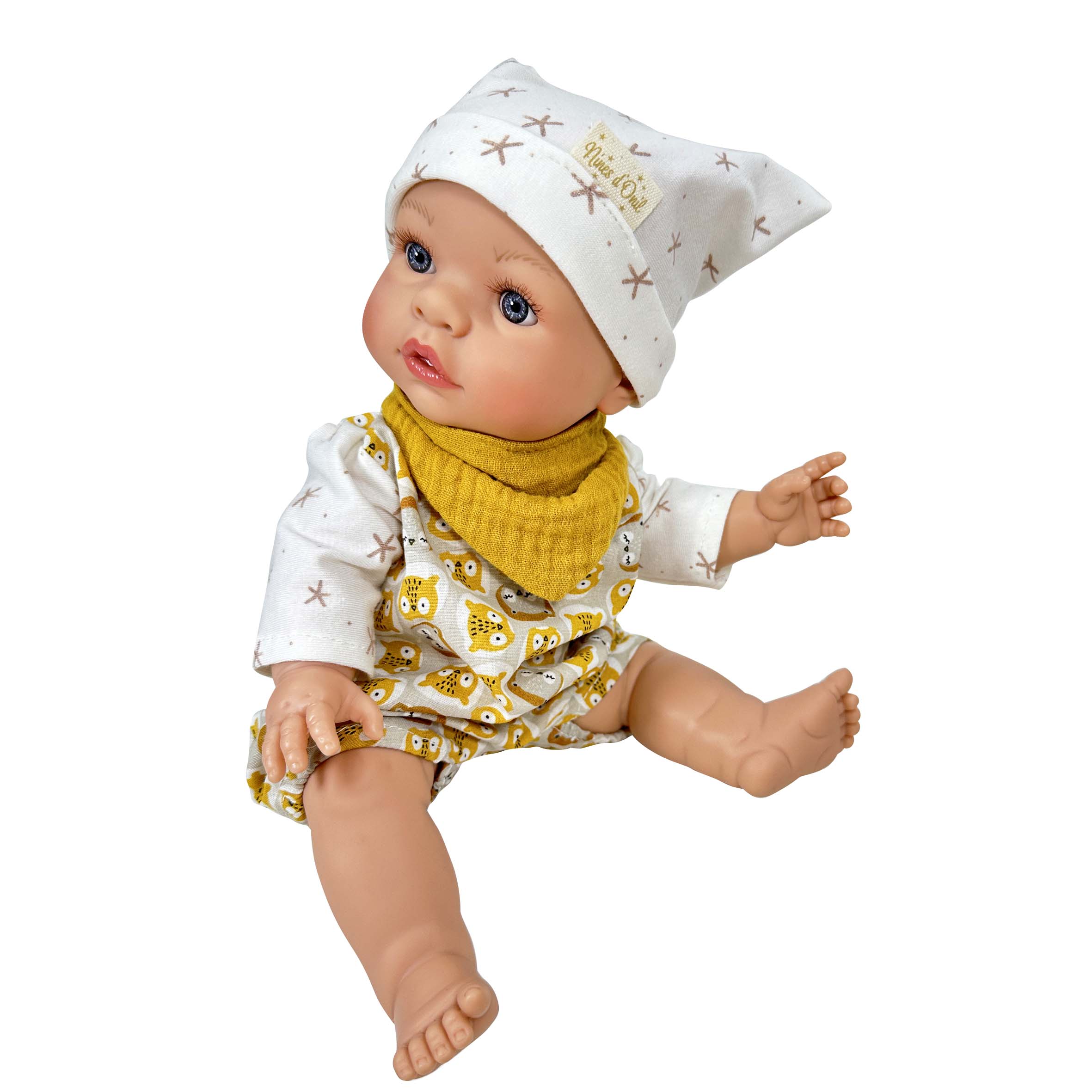 Handmade Collectible Joy Collection Enzo Baby Doll by Nines D&