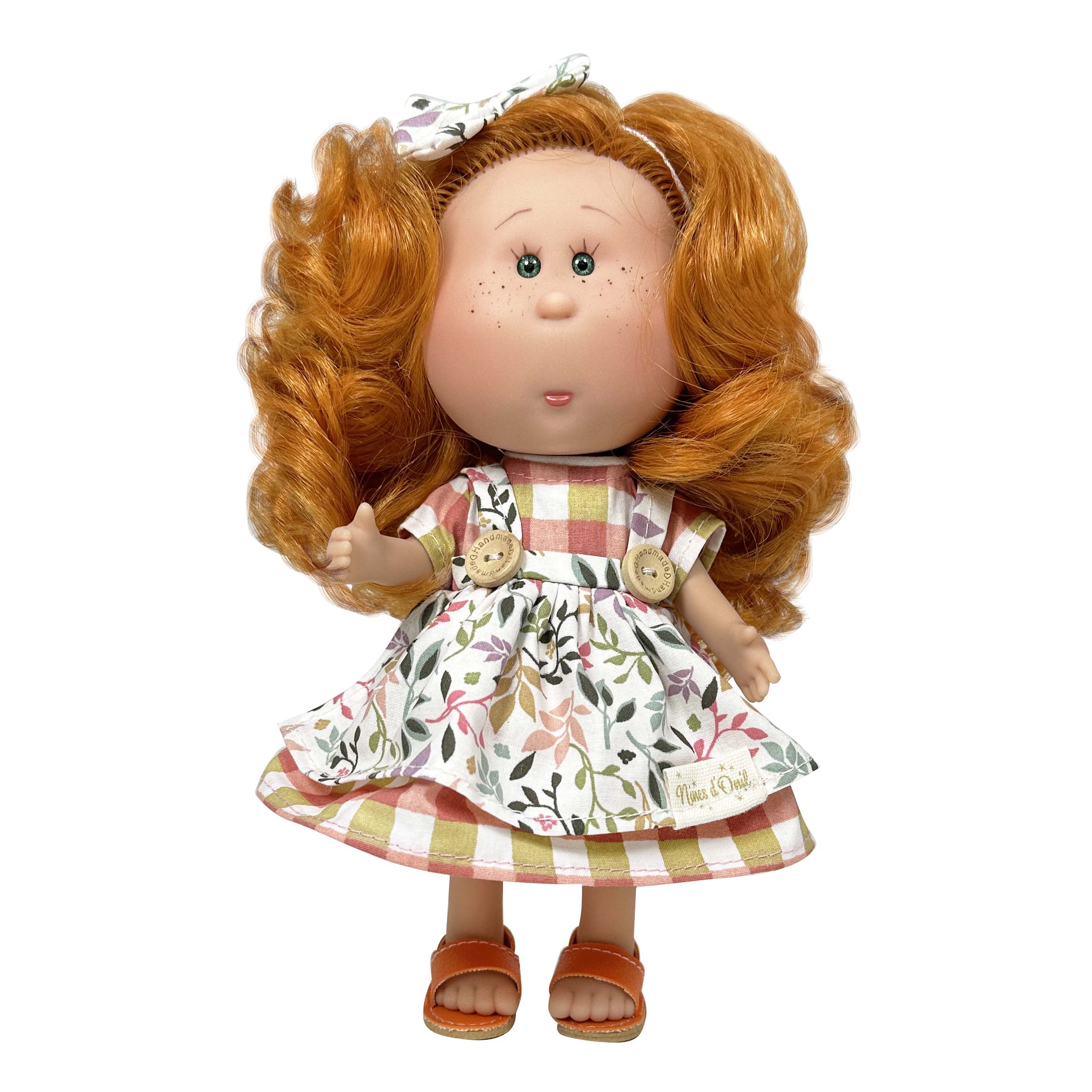Handcrafted Collectible Little Mia Family Doll (3163) by Nines D&