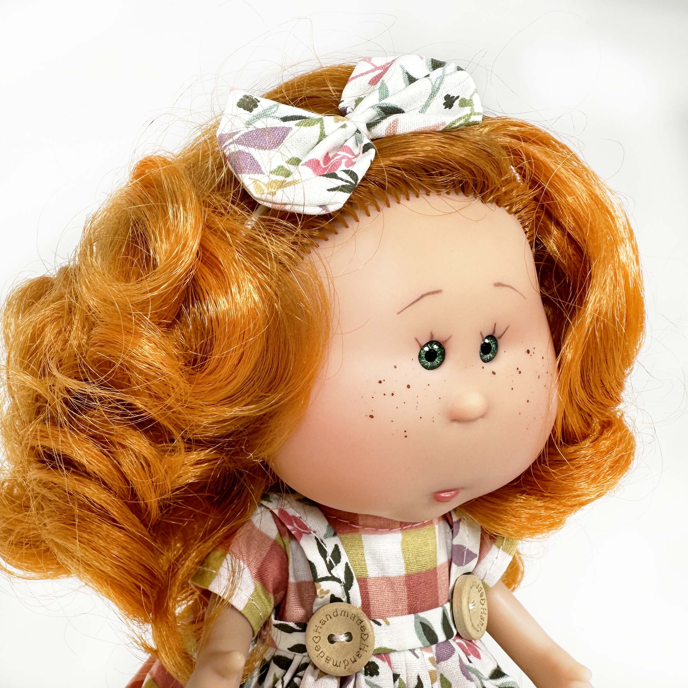 Handcrafted Collectible Little Mia Family Doll (3163) by Nines D&