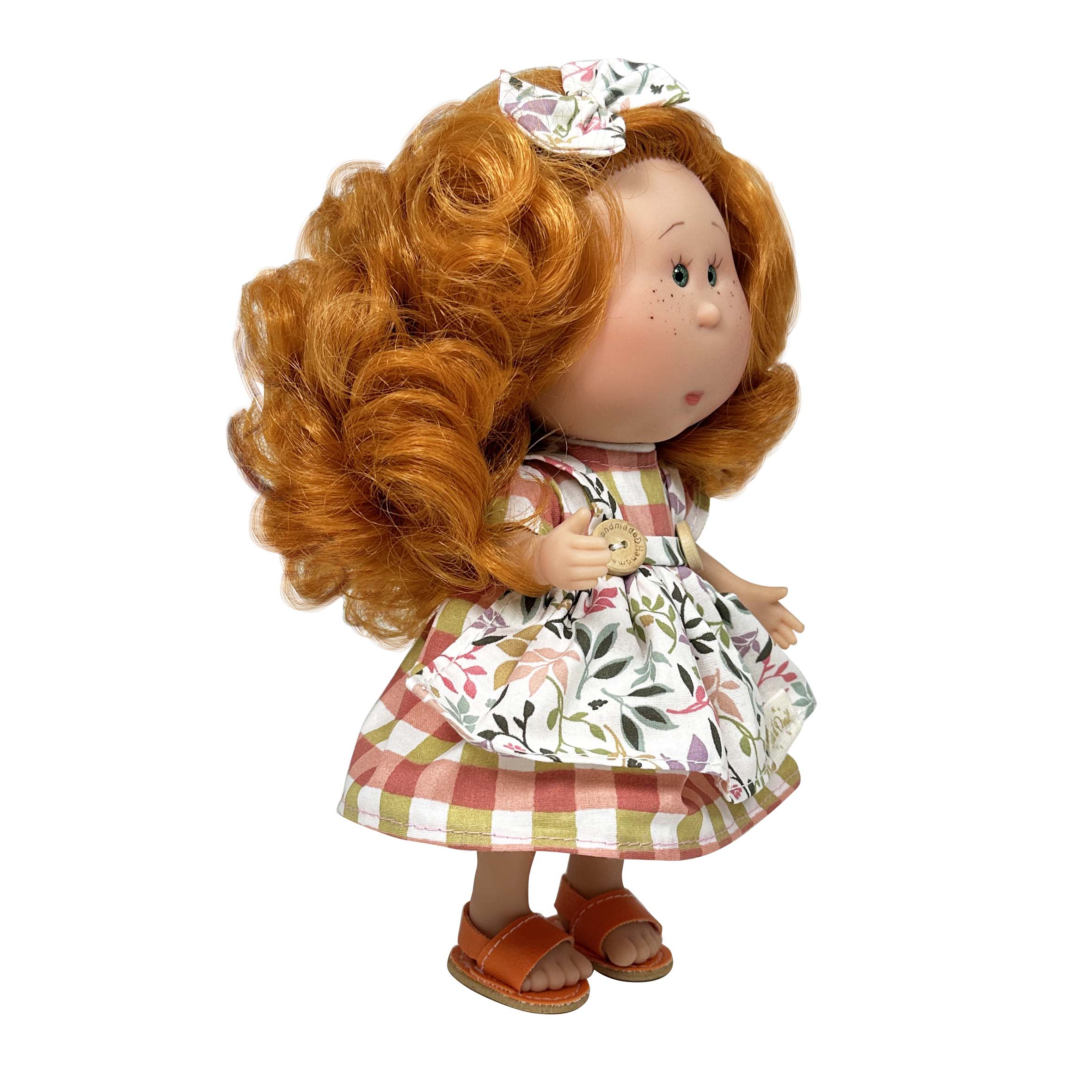 Handcrafted Collectible Little Mia Family Doll (3163) by Nines D&