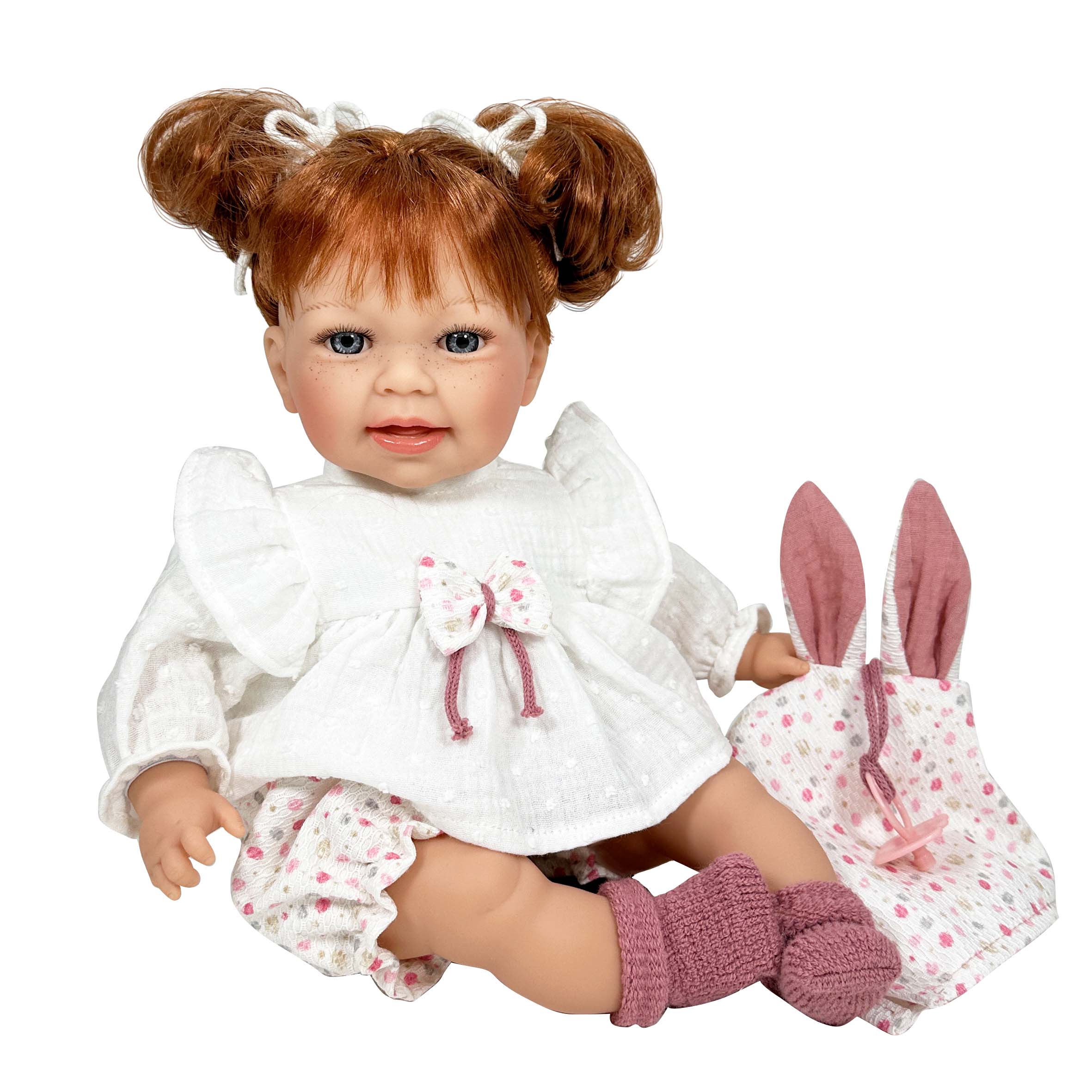 Handcrafted Little DouDou Susi Baby Doll (3940) by Nines D&