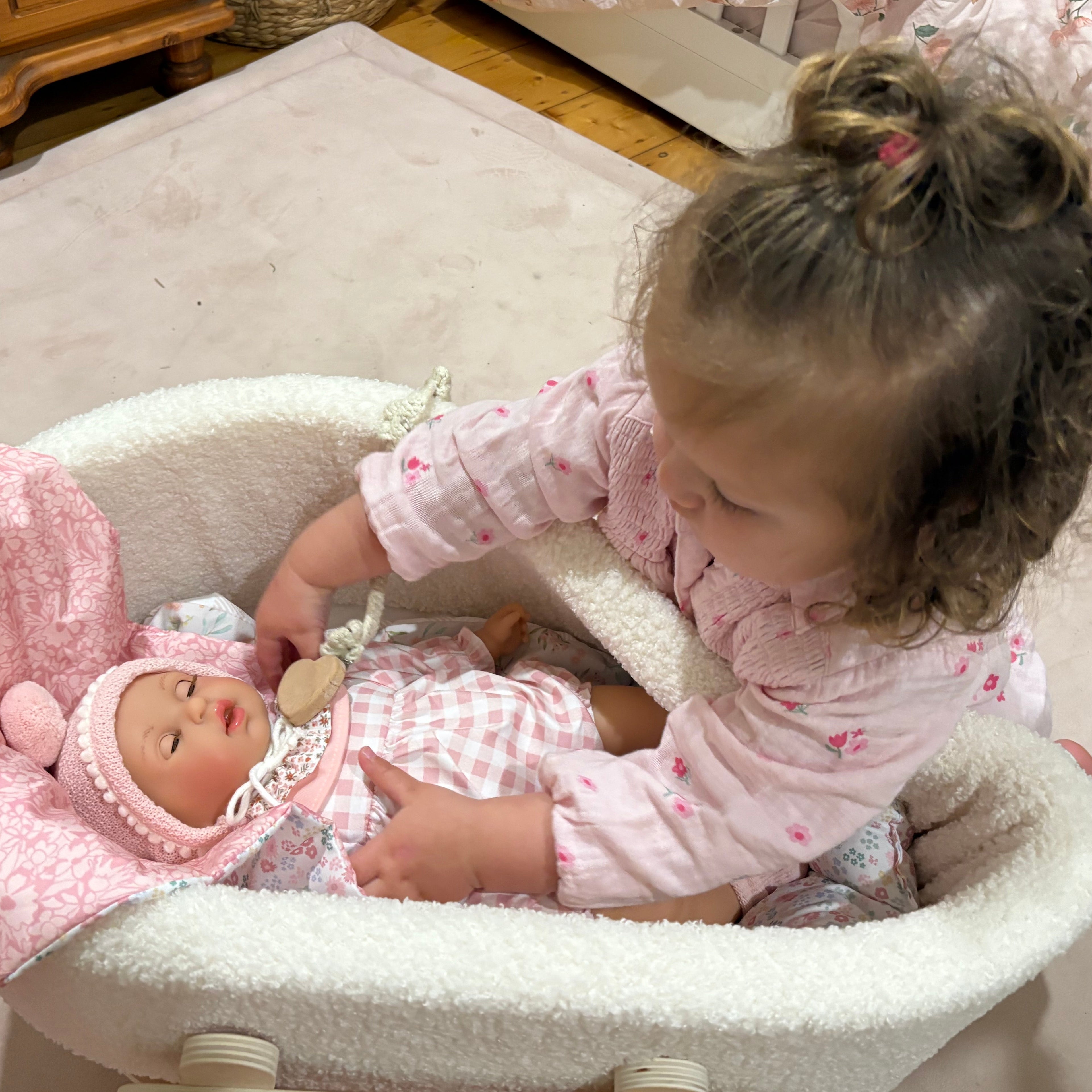 Handcrafted Baby Doll Alex Pompon by Nines d&