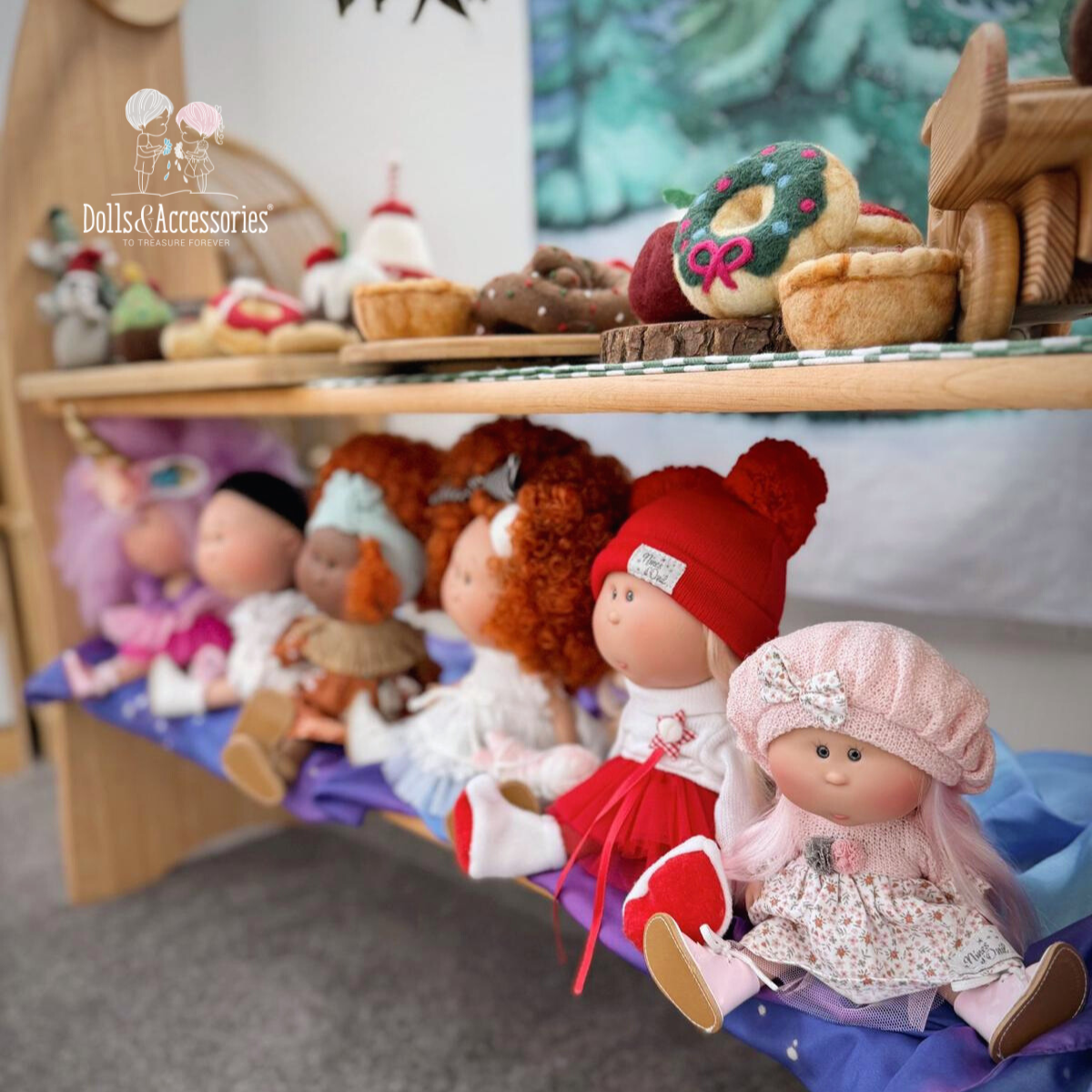 Handcrafted Collectible Little Mia Frenchie Doll by Nines D&