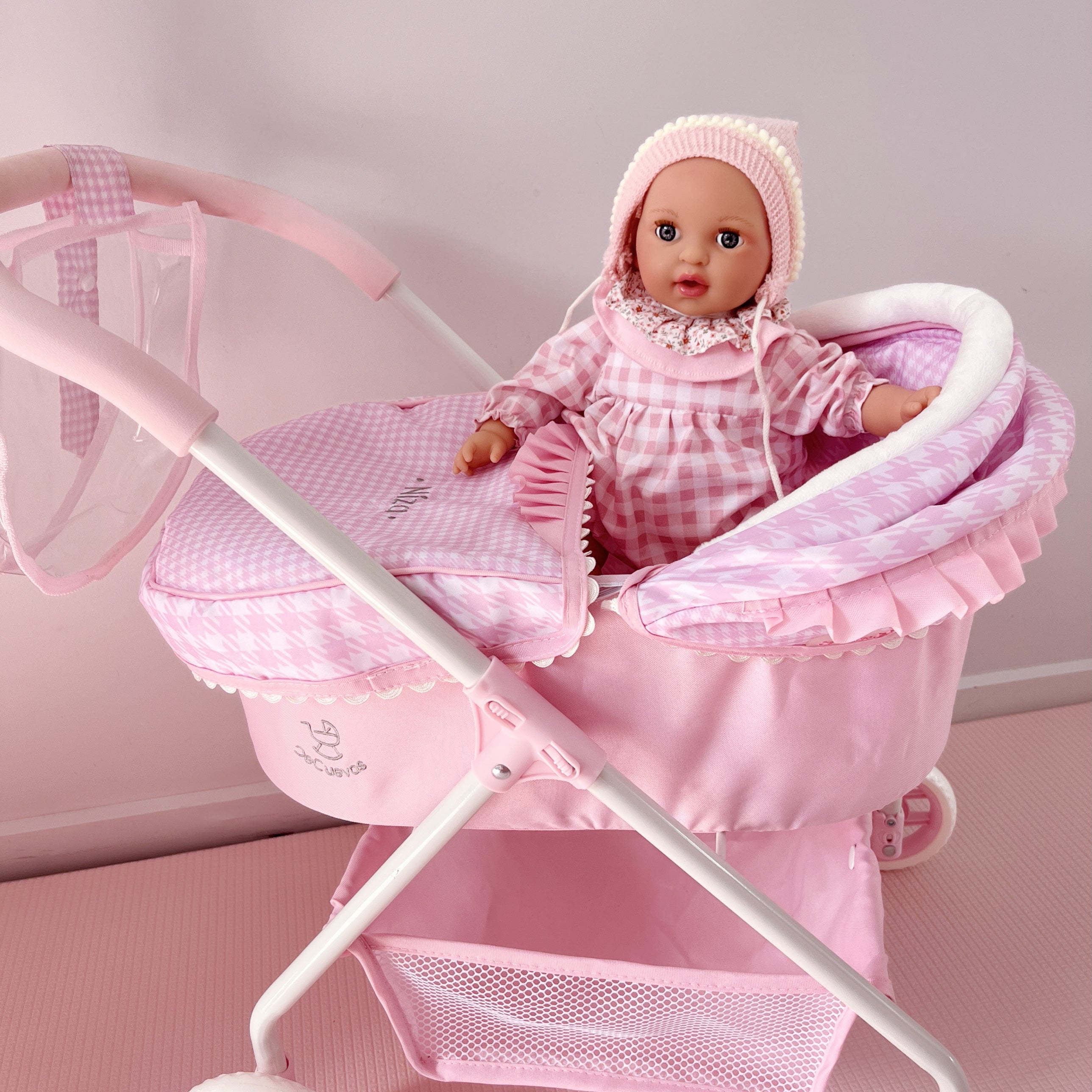 Baby Doll Alex Pompon Mauve by Nines d&