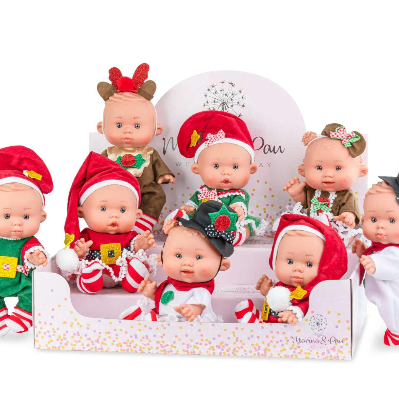 Doll Nenote Christmas Girl Elf