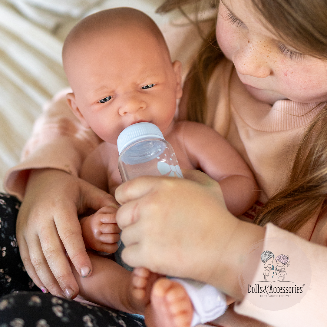 Original Handcrafted in Spain La Newborn Baby Doll "First Tear" Real Boy