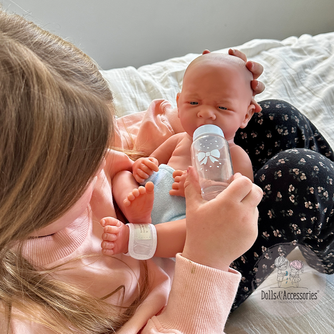 Original Handcrafted in Spain La Newborn Baby Doll "First Tear" Real Boy