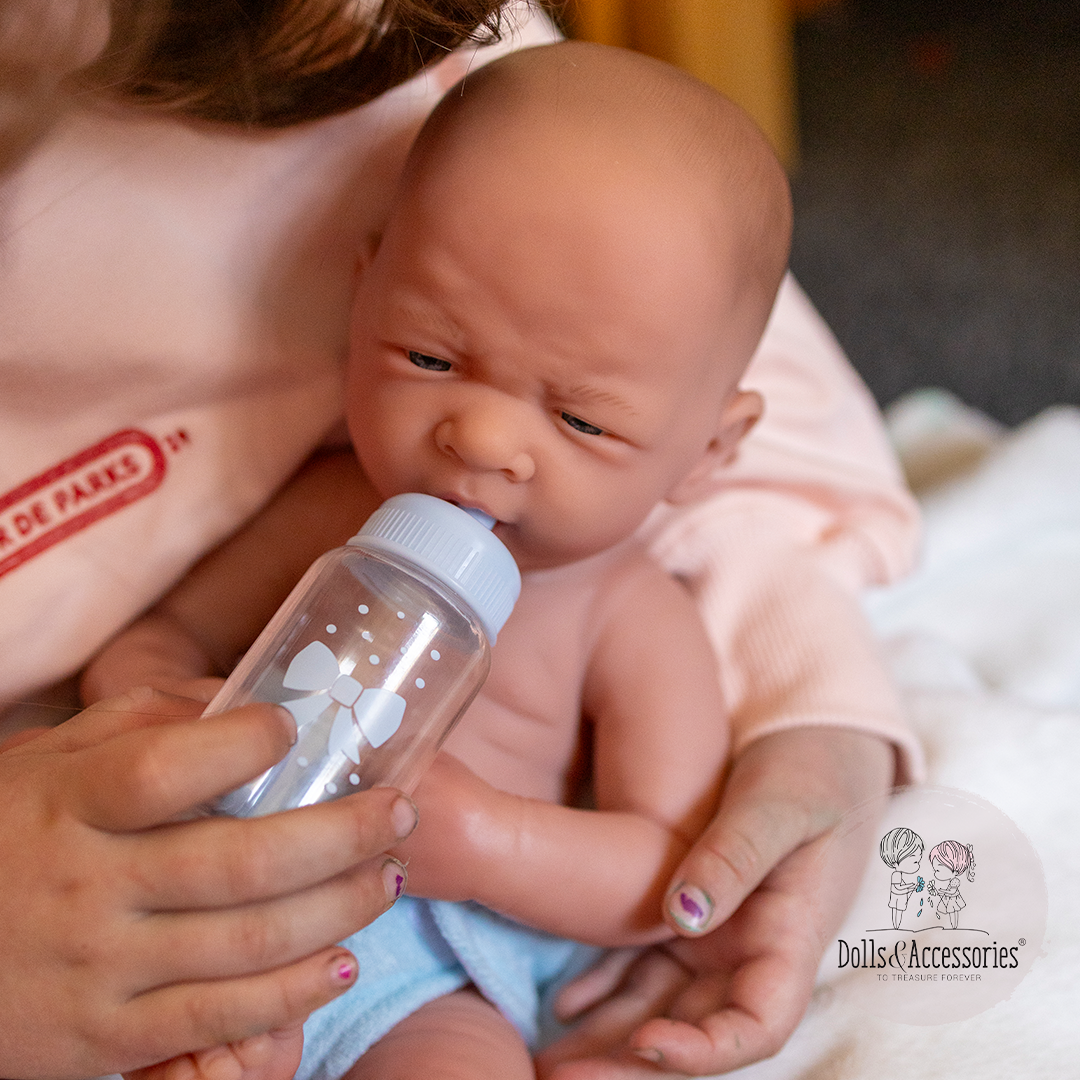 Original Handcrafted in Spain La Newborn Baby Doll "First Tear" Real Boy