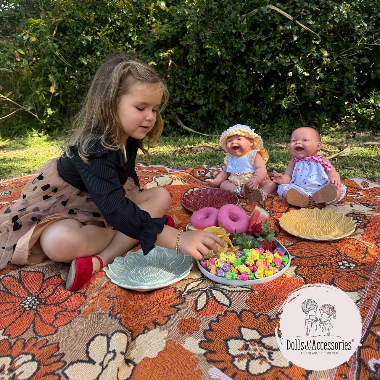 Original Handcrafted in Spain Lola Baby Doll - Lemon Twist