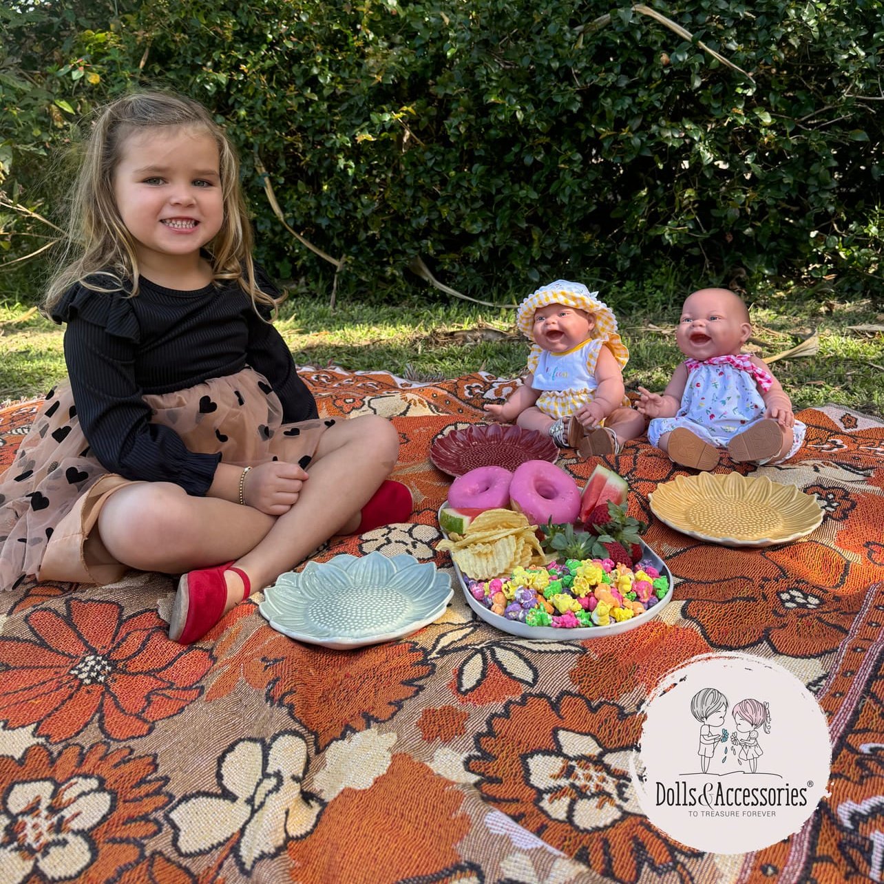 Original Handcrafted in Spain Lola Baby Doll - Lemon Twist