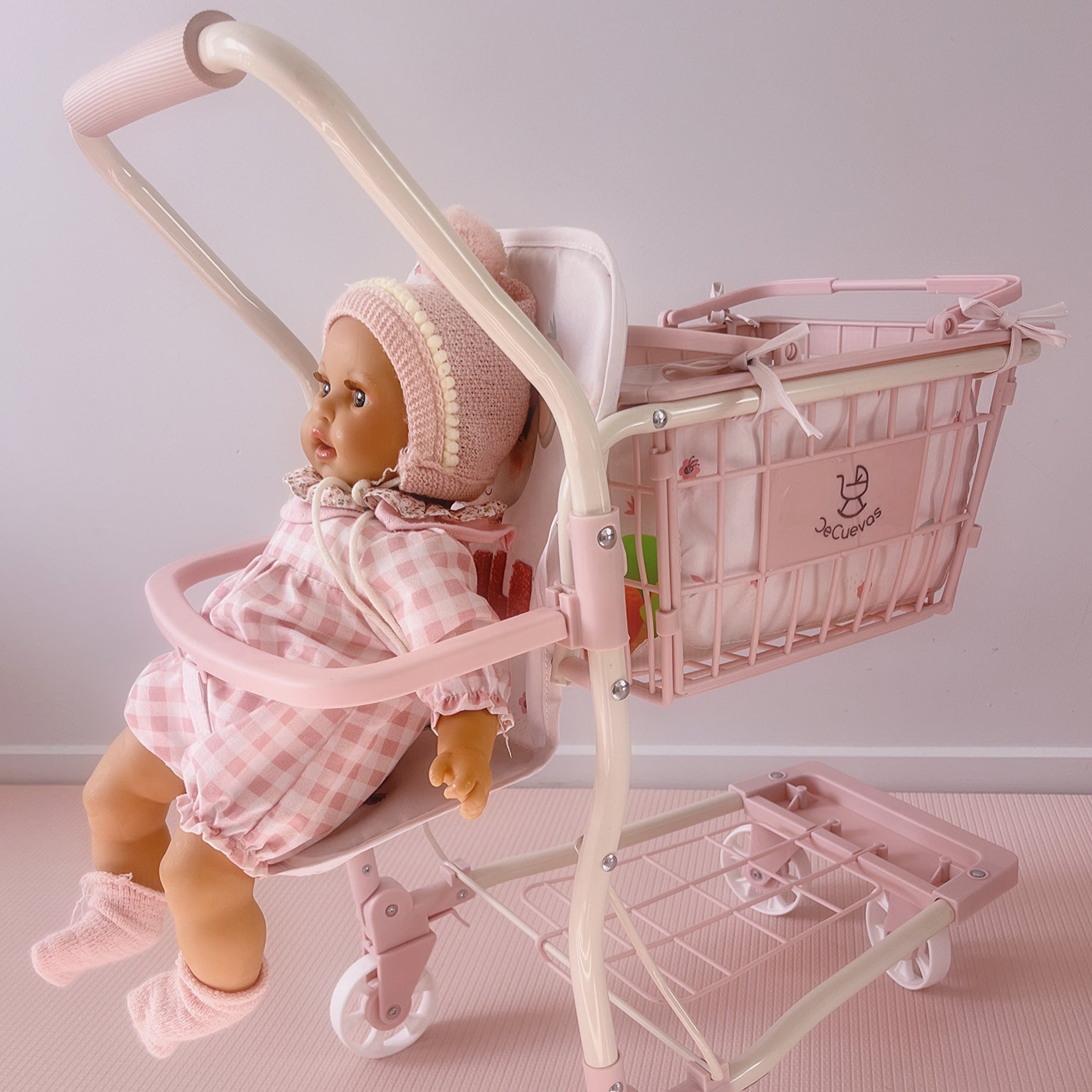 DeCuevas Toys Koala Supermarket Trolley with Accessories and Baby Carrier