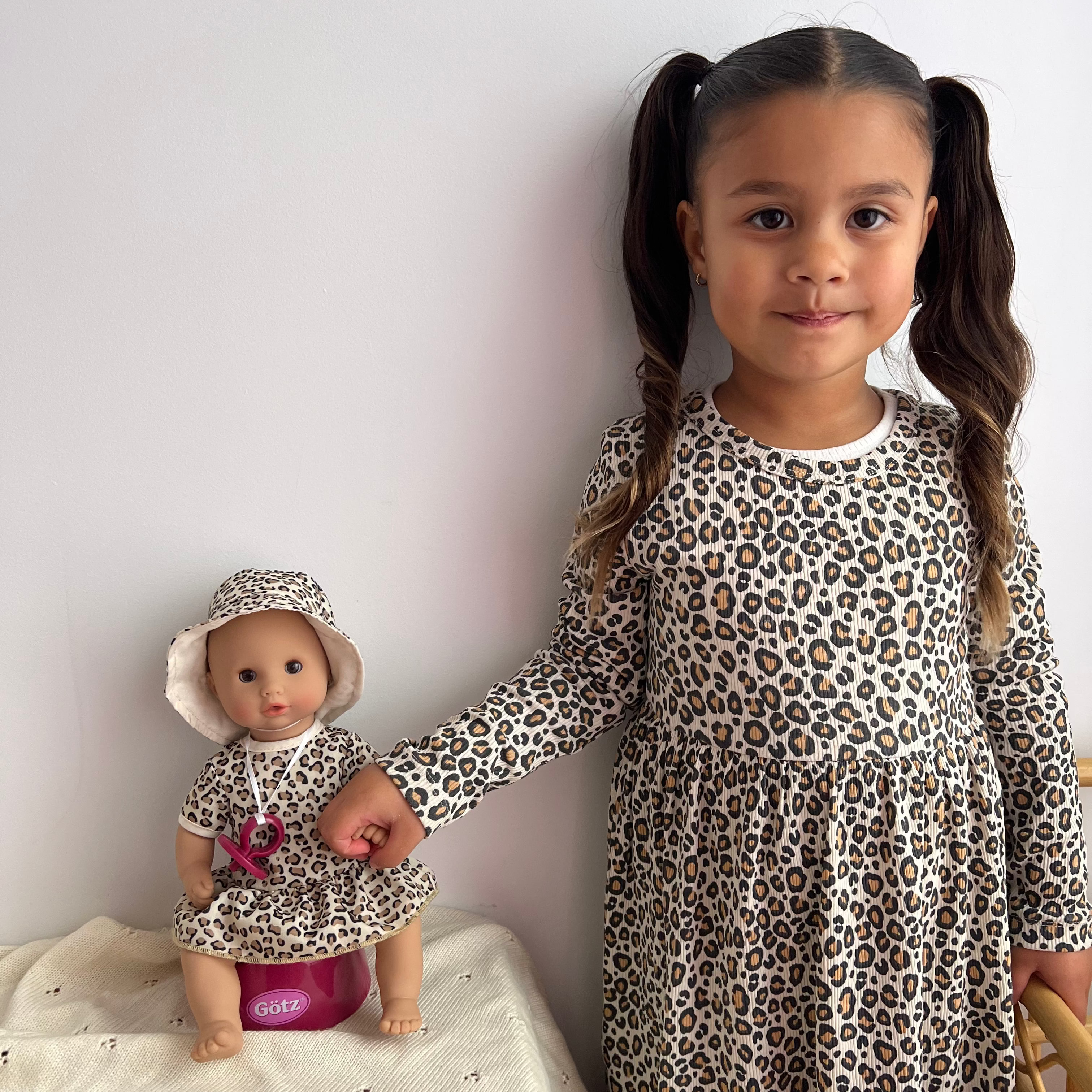 Götz Bath Baby Doll Plus Potty - Sleepy Aquini Baby - Cats