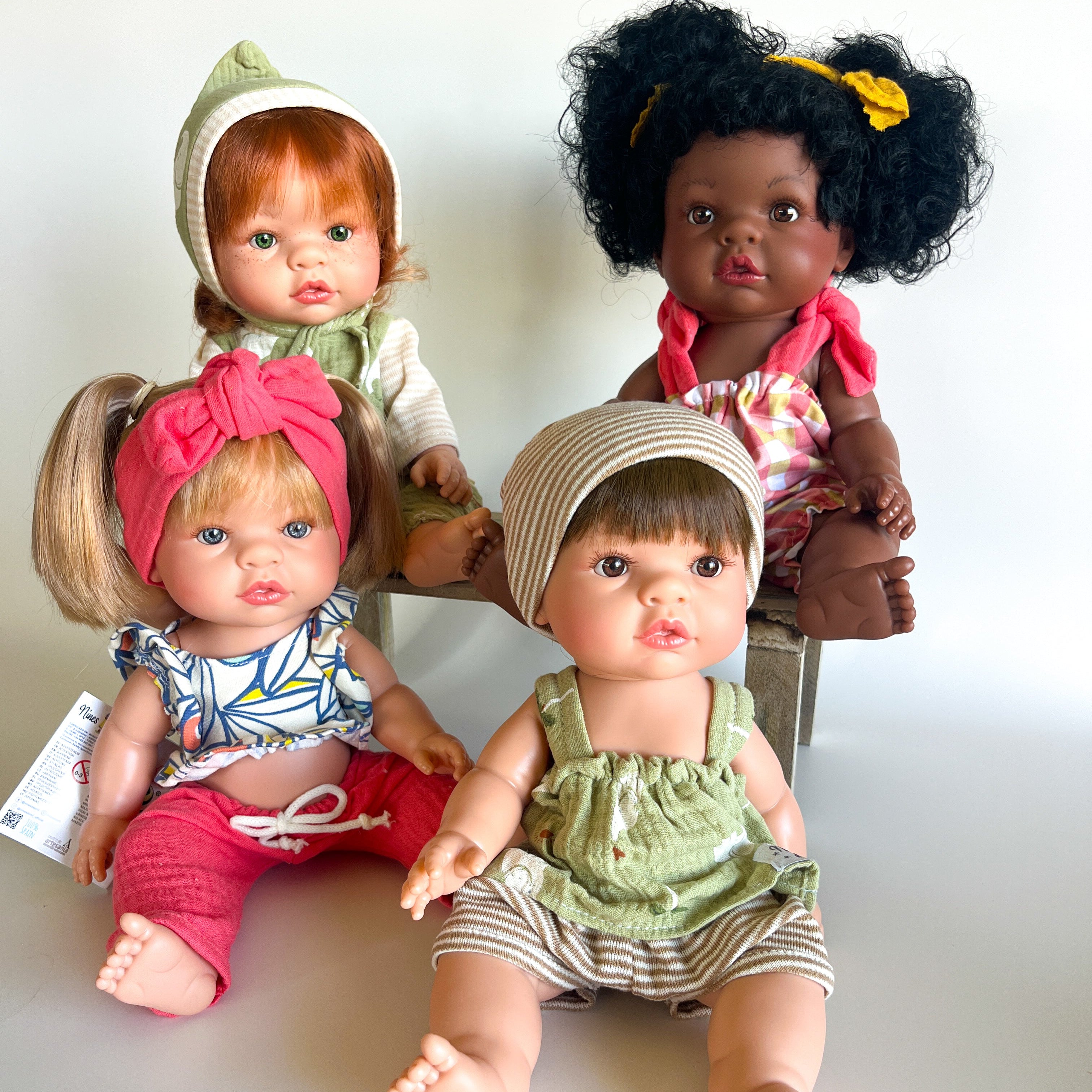 Handmade Collectible Joy Collection Harper Baby Doll by Nines D&