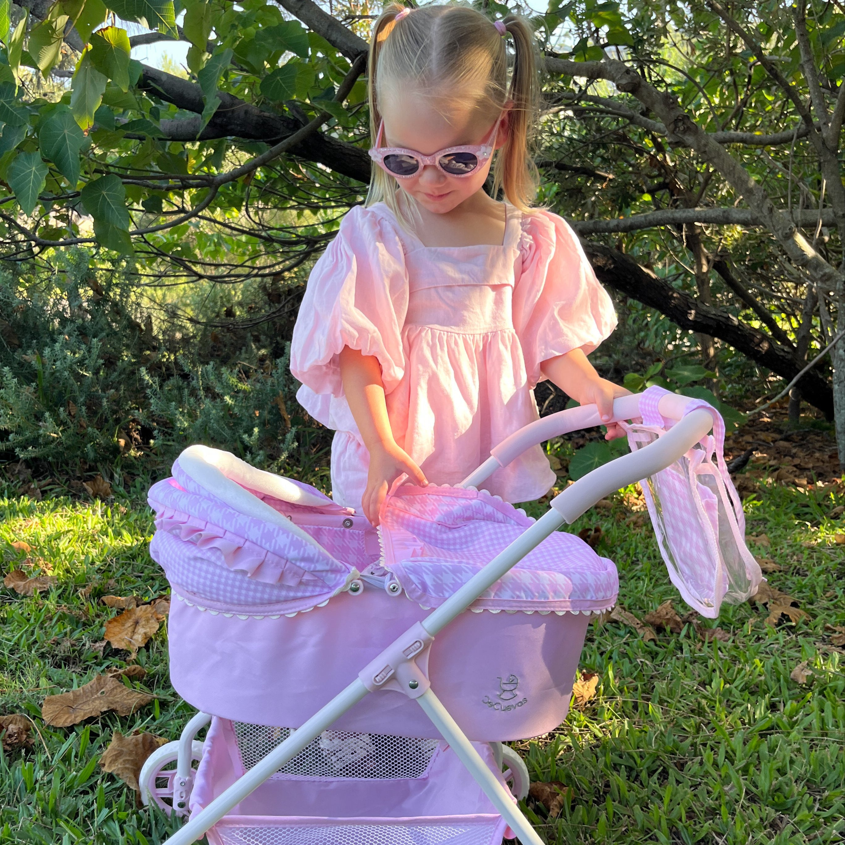 Handcrafted Baby Doll Blonde Alex with Baby by Nines d&