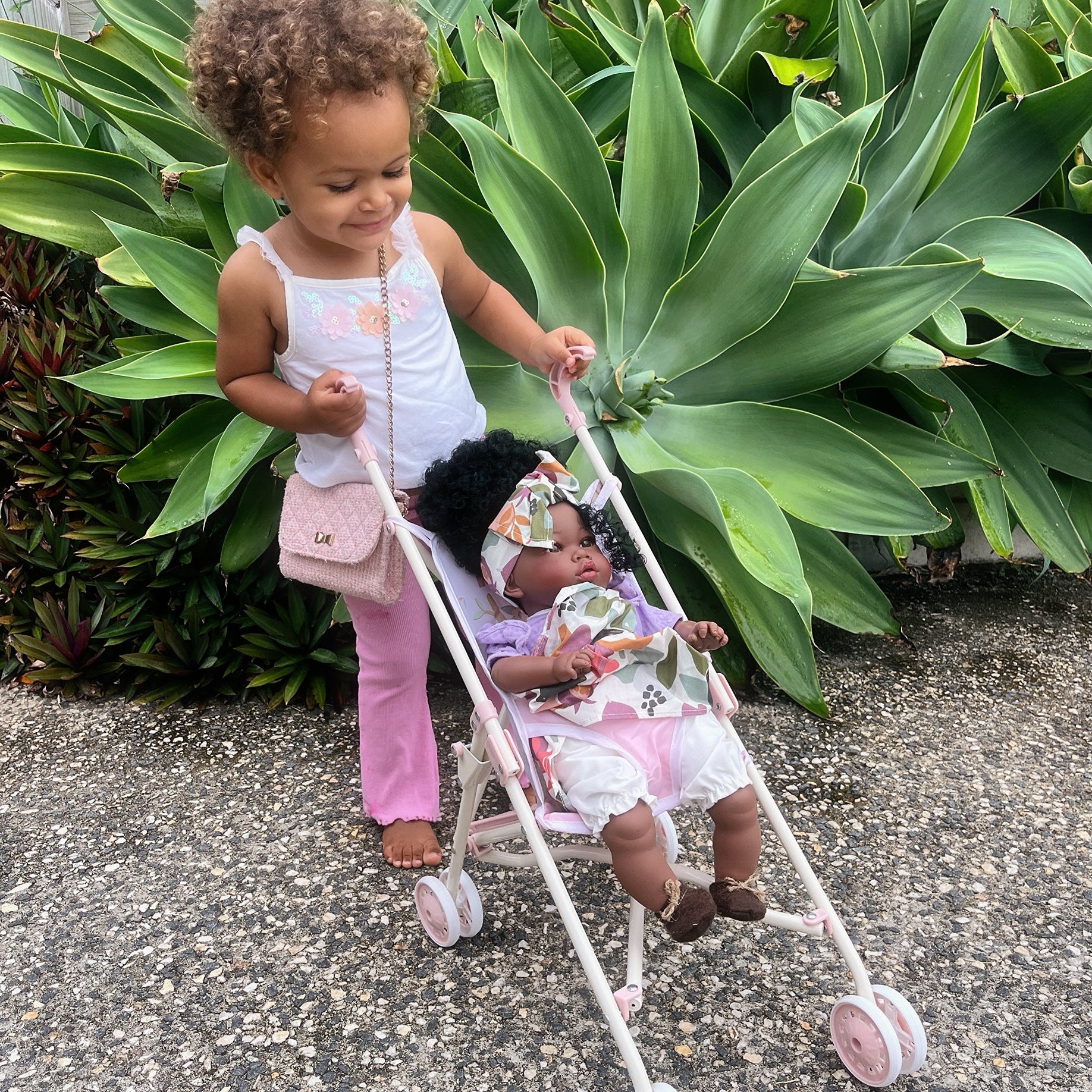 DeCuevas Toys Koala Folding Doll Stroller