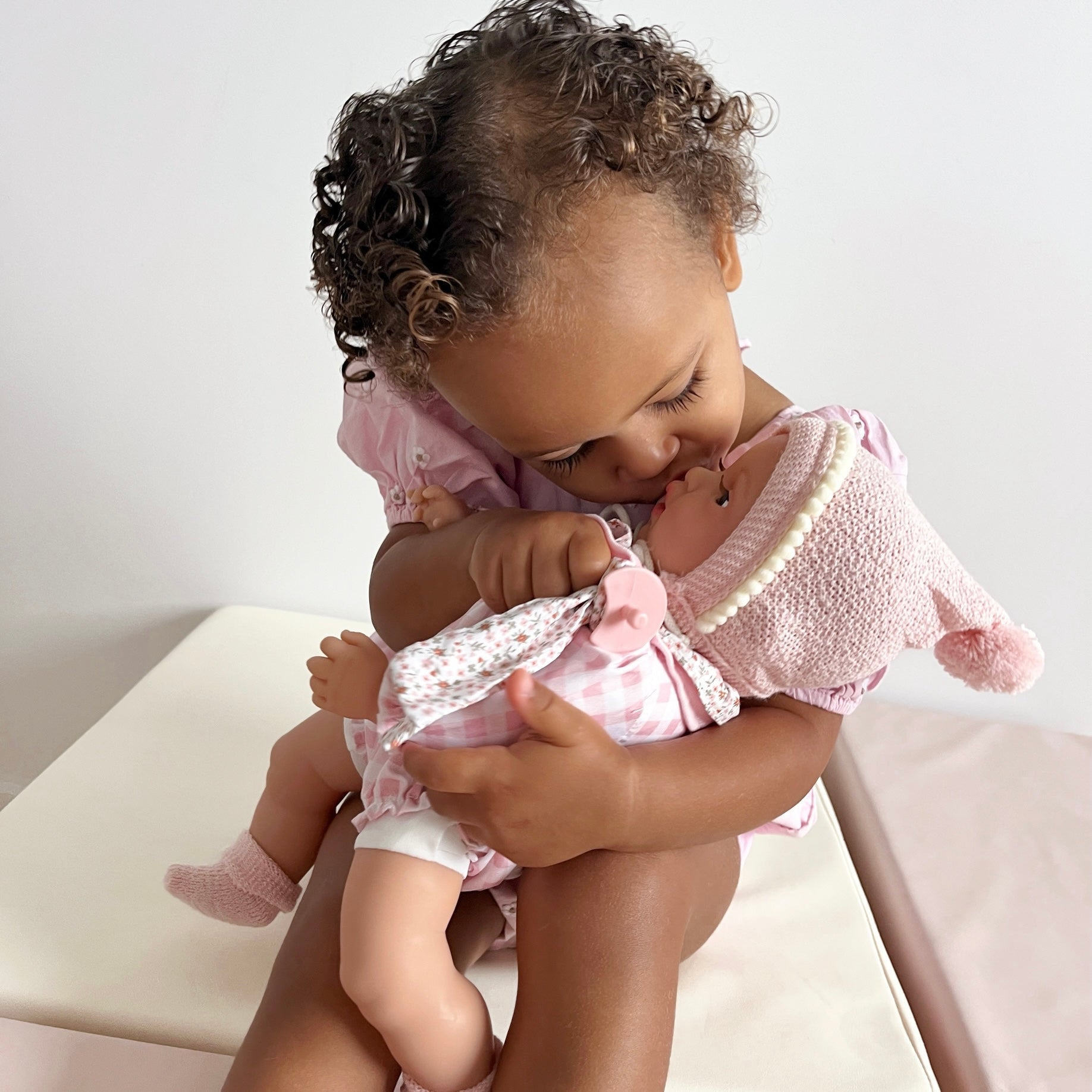 Handcrafted Baby Doll Alex Pompon by Nines d&