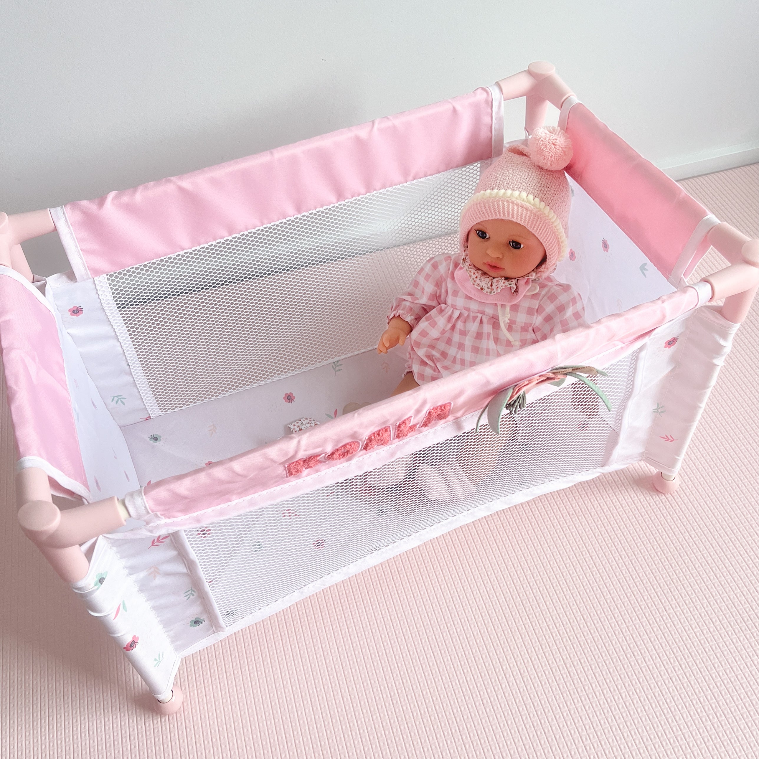 DeCuevas Toys Koala Travel Cot for Dolls