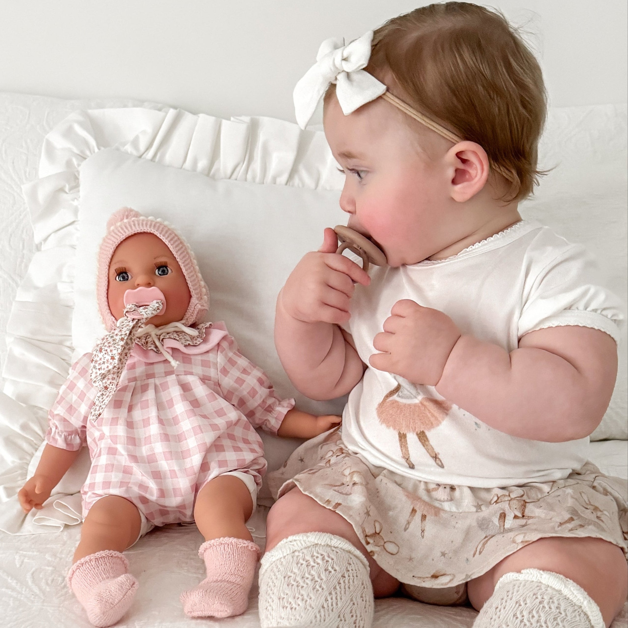 Handcrafted Baby Doll Alex Pompon by Nines d&