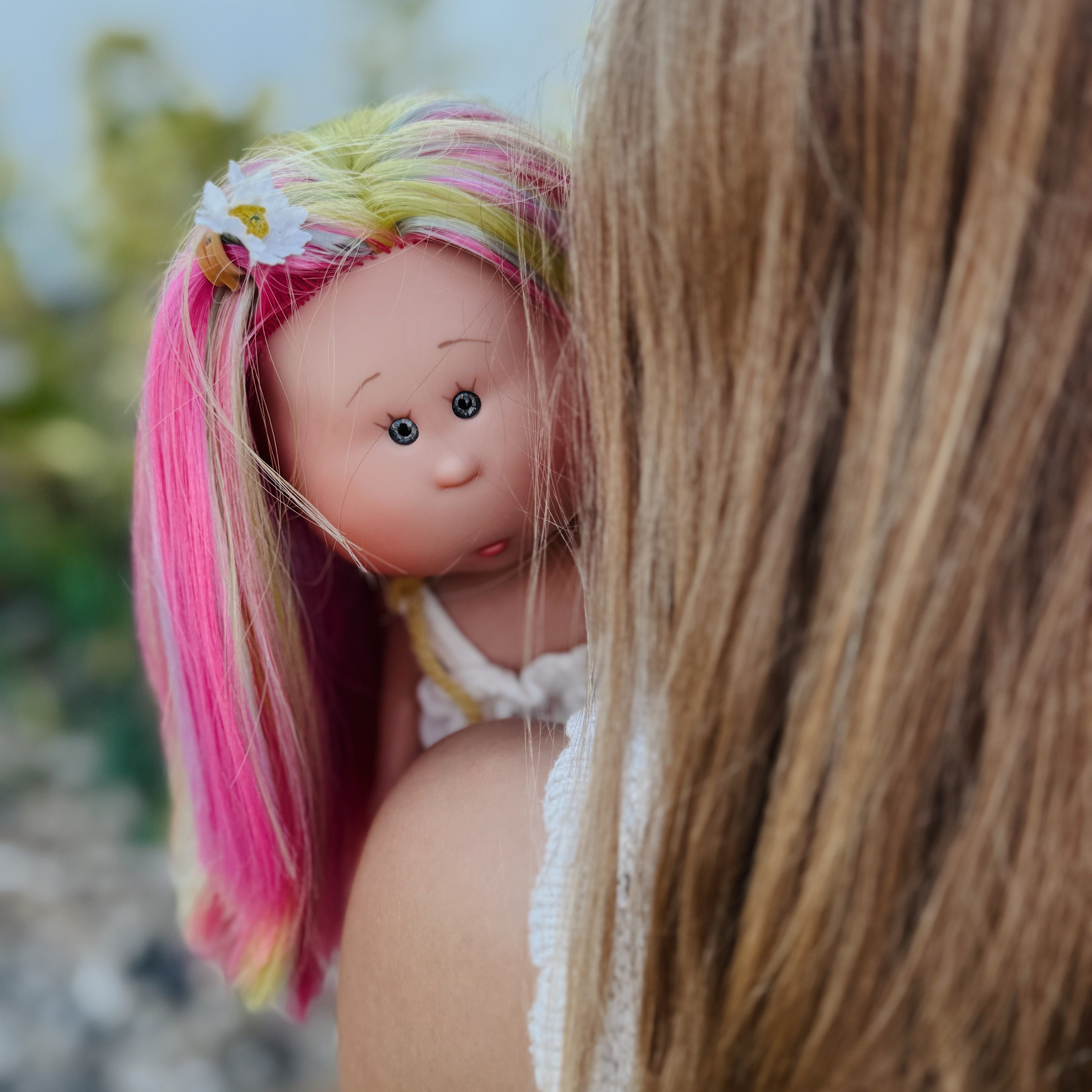 Handcrafted Collectible Mia Miss Mustard Doll by Nines D&