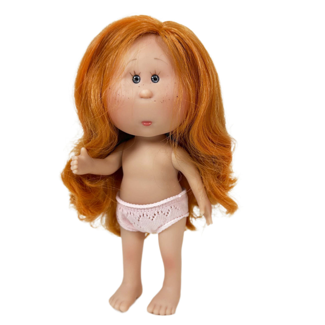 Handcrafted Little Mia Doll to dress(0050_01) by Nines D&