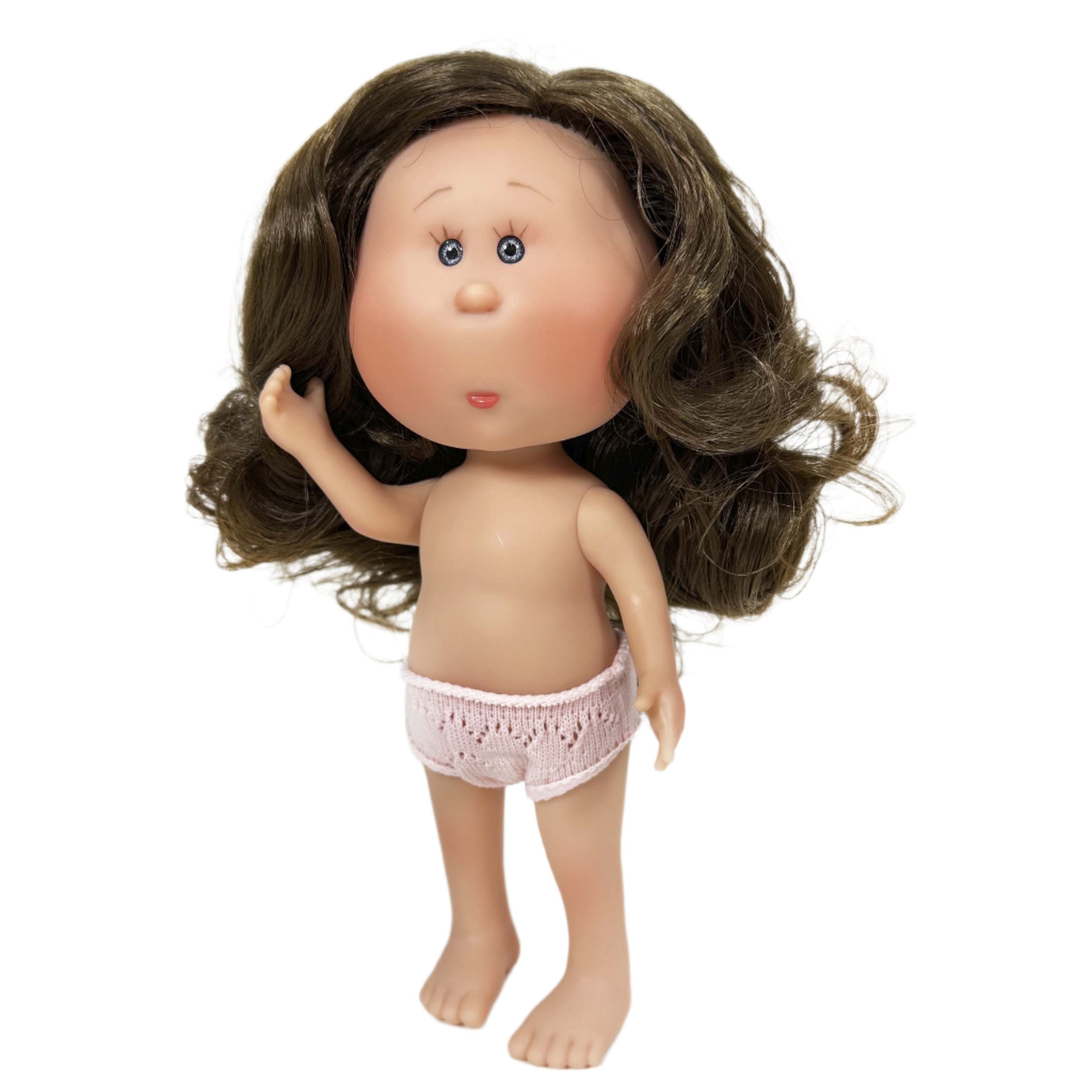 Handcrafted Little Mia Doll to dress (0050_04) by Nines D&