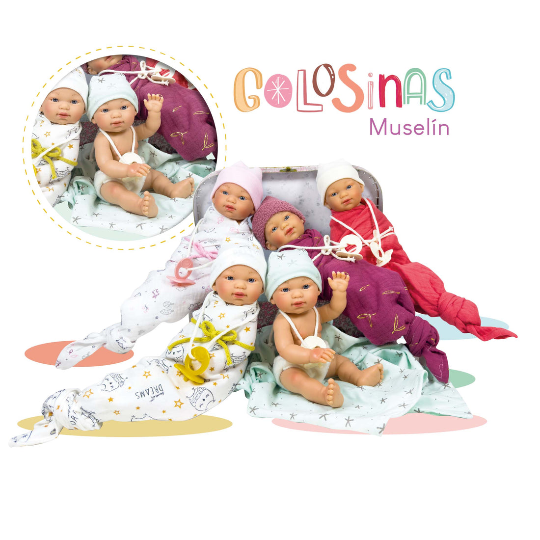 Baby Doll Golosinas Muselin by Nines d&