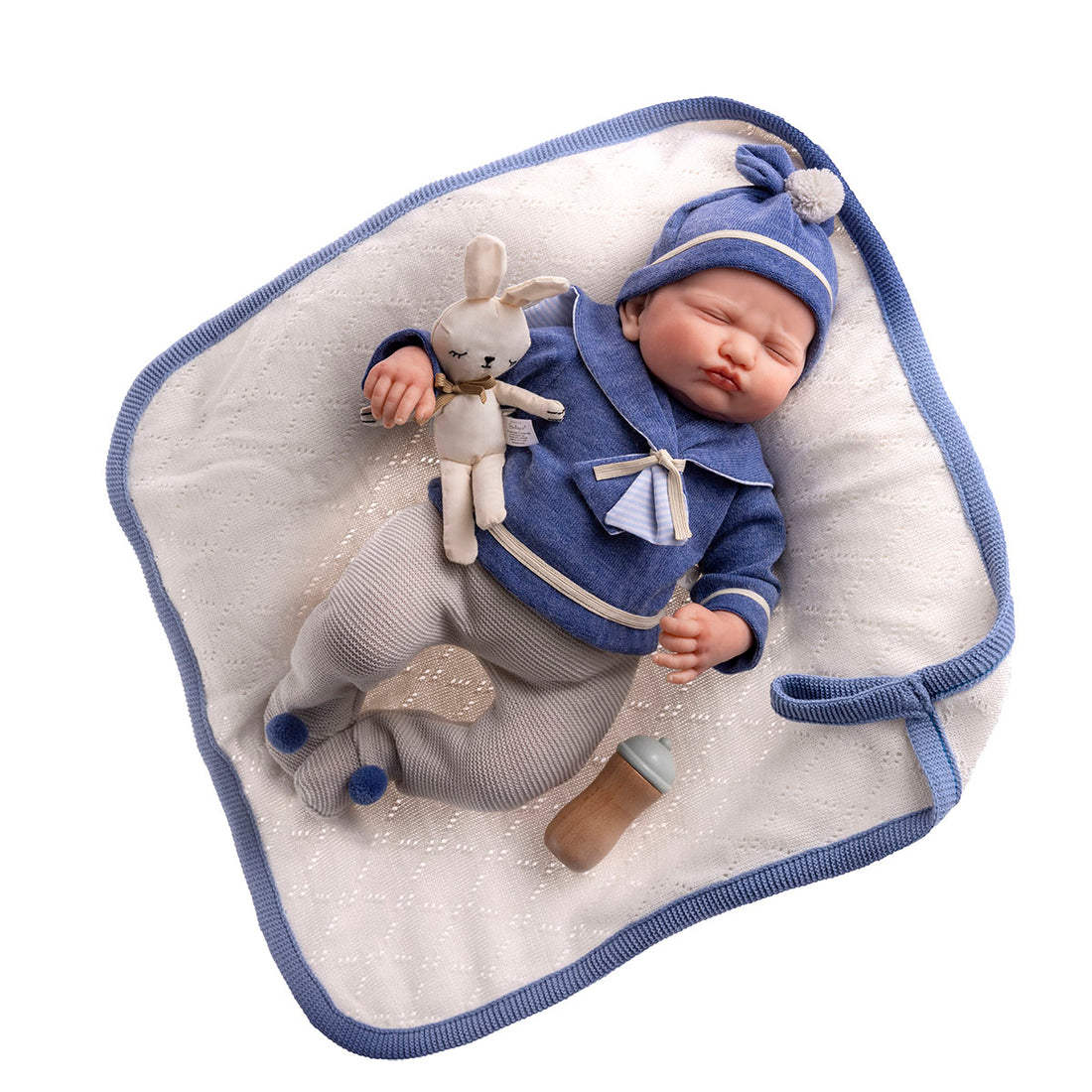 Reborn Doll | Weighted Hand Painted Soft Vinyl | Limited Edition | Mateo | Sailor Blue