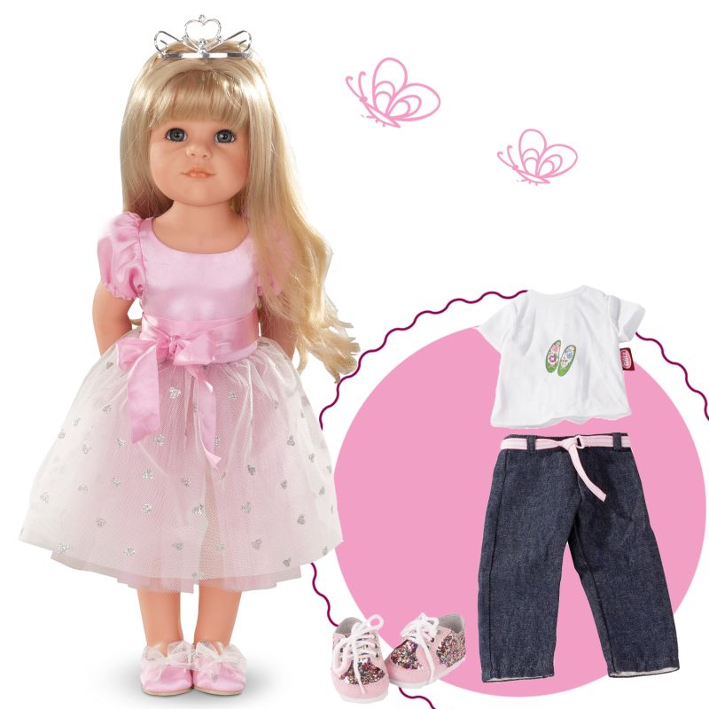 Götz Handcrafted Doll - Girl Hannah - Princess