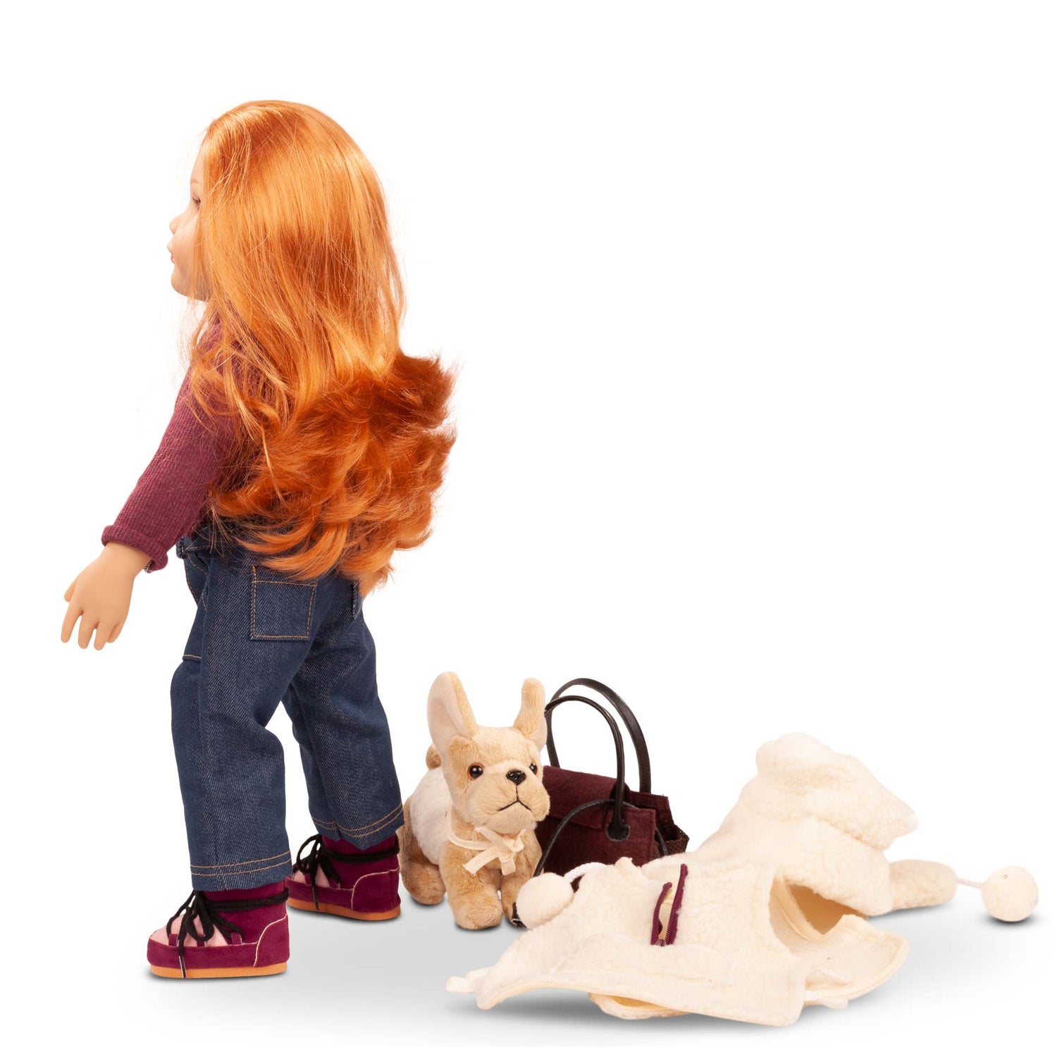 Hannah and her dog - Dolls and Accessories