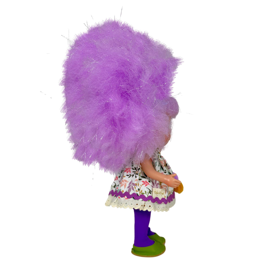 Handcrafted Collectible Pippa Cotton Lilac Doll (2800) by Nines D&