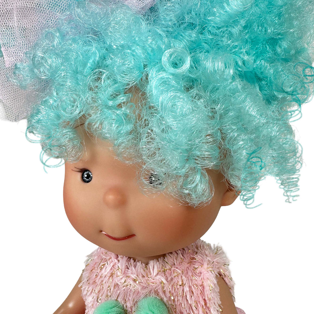 Handcrafted Collectible Pippa Sweet Turquoise Doll (2805) by Nines D&