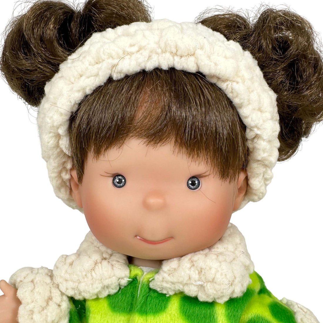 Handcrafted Collectible Pippa Green Coat Doll (2811) by Nines D&