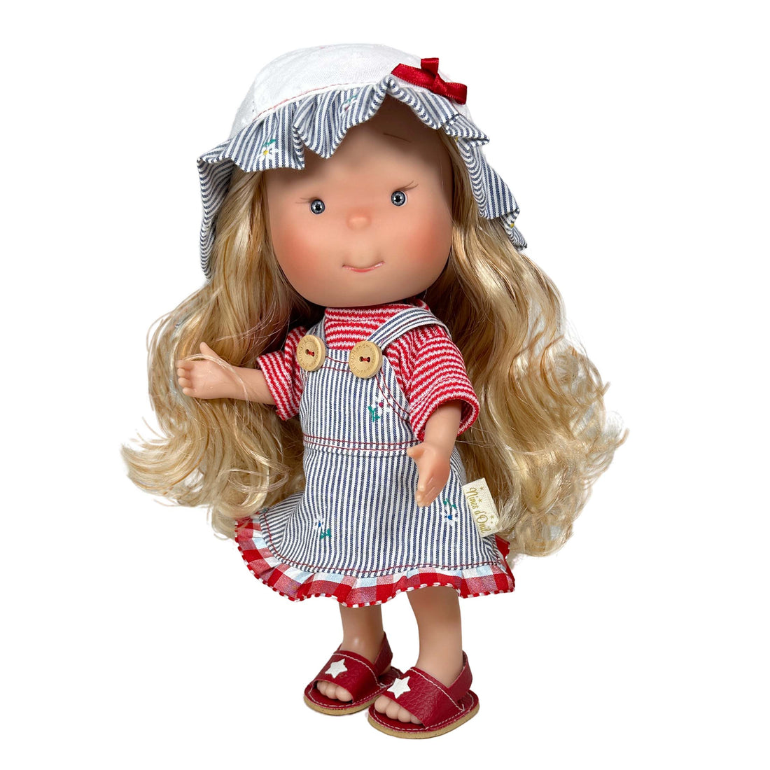 Handcrafted Collectible Pippa Navy Doll (2812) by Nines D&