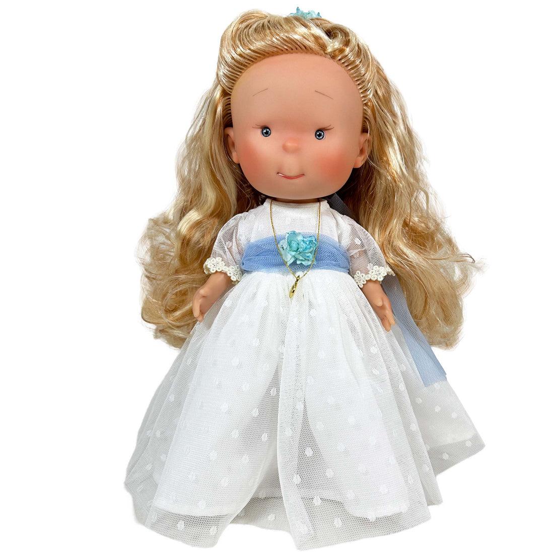 Handcrafted Collectible Pippa Communion Doll (2818) by Nines D&