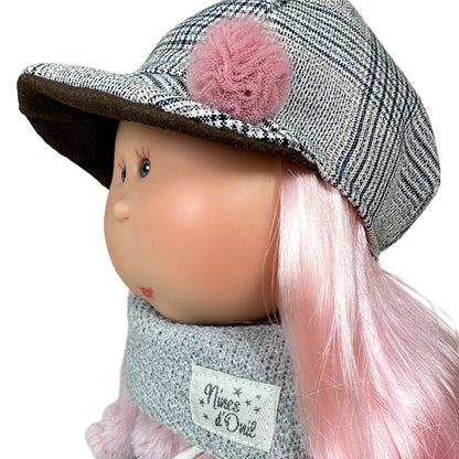 Handcrafted Collectible Mia Fluffy Doll (3428) by Nines D&