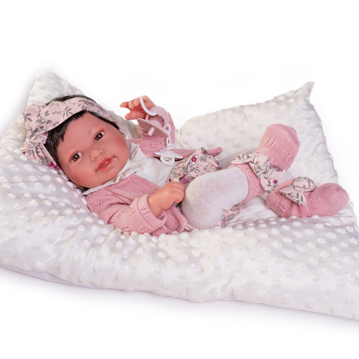 Reborn Doll Pipa With Cushion by Antonio Juan