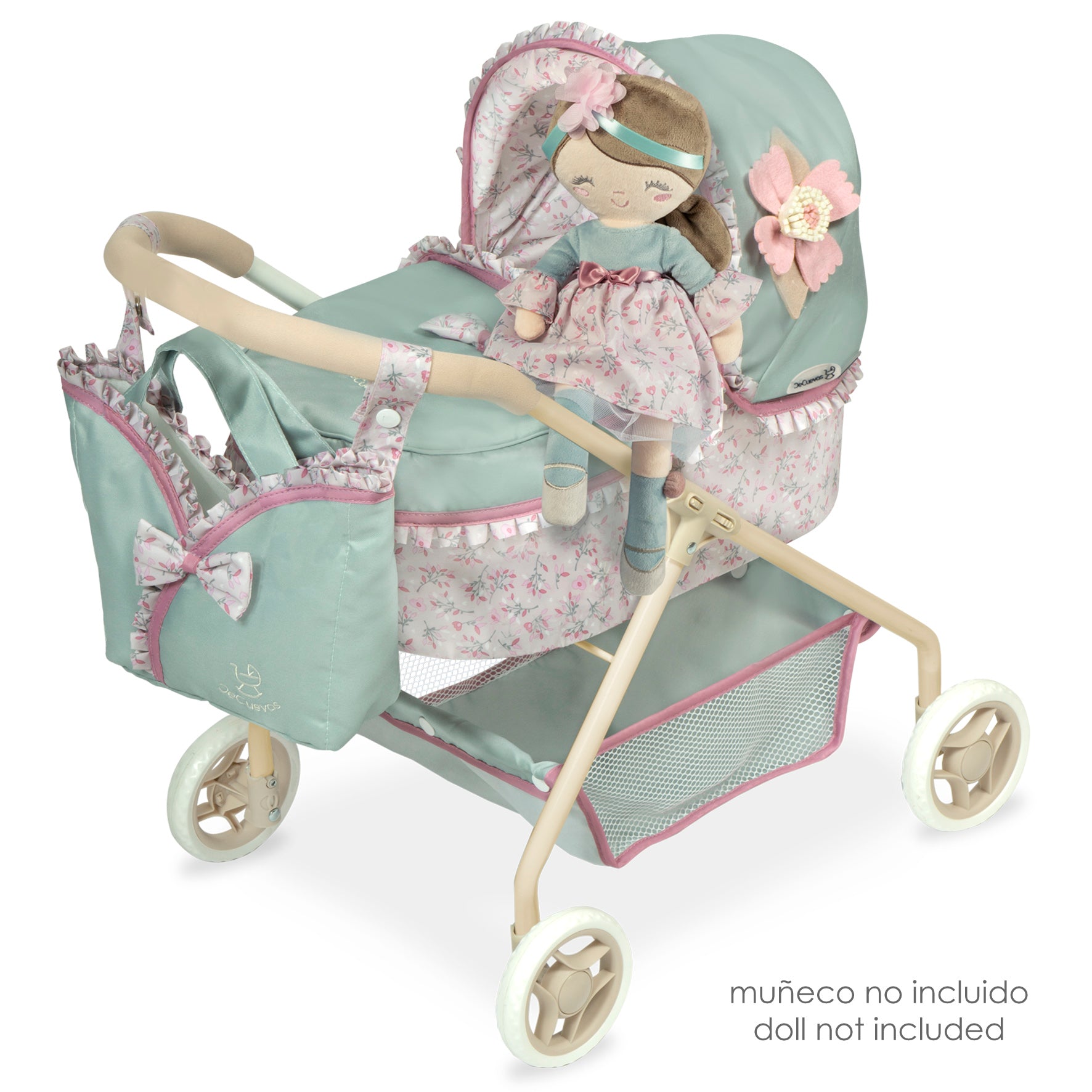 DeCuevas Toys Provence My First Doll Pram Dolls and Accessories